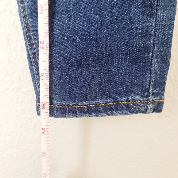 Judy Blue High Rise Dark Wash Button Fly Skinny Jeans Size 0(24) - Picture 16 of 17